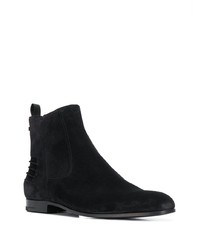 schwarze Chelsea Boots aus Wildleder von Car Shoe