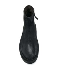 schwarze Chelsea Boots aus Wildleder von Marsèll