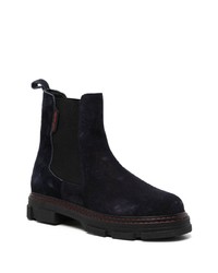 schwarze Chelsea Boots aus Wildleder von Kurt Geiger London