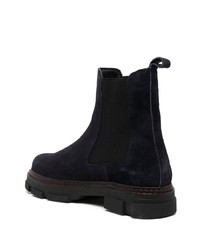 schwarze Chelsea Boots aus Wildleder von Kurt Geiger London