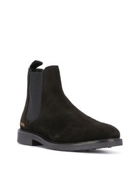 schwarze Chelsea Boots aus Wildleder von Axel Arigato