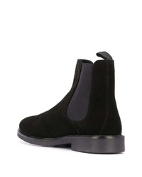 schwarze Chelsea Boots aus Wildleder von Axel Arigato