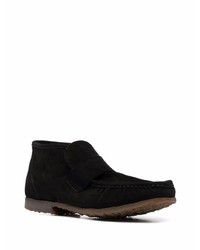 schwarze Chelsea Boots aus Wildleder von Premiata