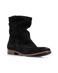 schwarze Chelsea Boots aus Wildleder von Isabel Marant