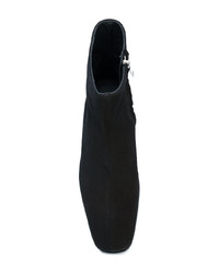 schwarze Chelsea Boots aus Wildleder von Dorateymur