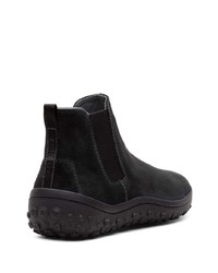 schwarze Chelsea Boots aus Wildleder von Car Shoe