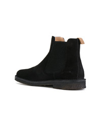 schwarze Chelsea Boots aus Wildleder von Astorflex