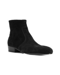 schwarze Chelsea Boots aus Wildleder von Leqarant