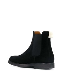 schwarze Chelsea Boots aus Wildleder von Common Projects