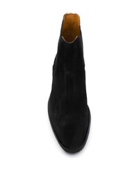 schwarze Chelsea Boots aus Wildleder von Common Projects