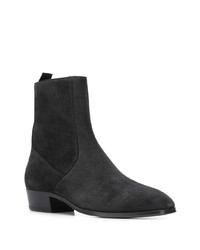 schwarze Chelsea Boots aus Wildleder von Represent