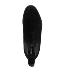 schwarze Chelsea Boots aus Wildleder von Fratelli Rossetti
