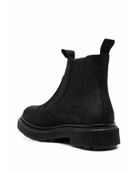 schwarze Chelsea Boots aus Wildleder von Adieu Paris