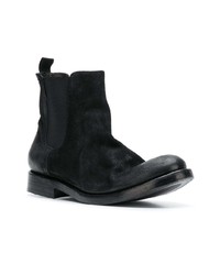 schwarze Chelsea Boots aus Wildleder von The Last Conspiracy