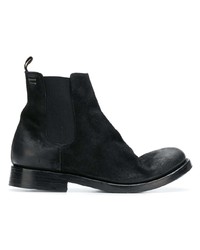 schwarze Chelsea Boots aus Wildleder von The Last Conspiracy