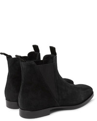 schwarze Chelsea Boots aus Wildleder von Acne Studios