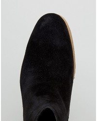 schwarze Chelsea Boots aus Wildleder von Zign Shoes