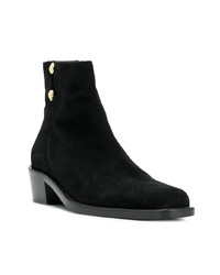 schwarze Chelsea Boots aus Wildleder von Just Cavalli