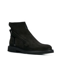 schwarze Chelsea Boots aus Wildleder von Bruno Bordese