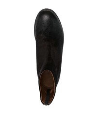 schwarze Chelsea Boots aus Wildleder von Marsèll