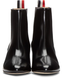 schwarze Chelsea Boots von Thom Browne