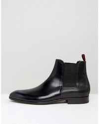 schwarze Chelsea Boots von Hugo Boss