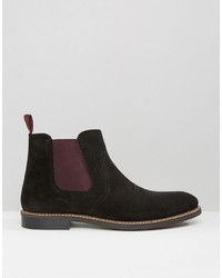 schwarze Chelsea Boots von Red Tape