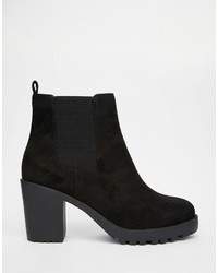 schwarze Chelsea Boots von London Rebel