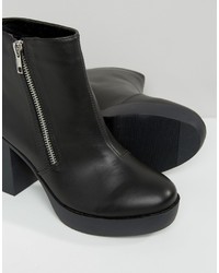 schwarze Chelsea Boots von London Rebel