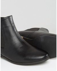 schwarze Chelsea Boots von London Rebel