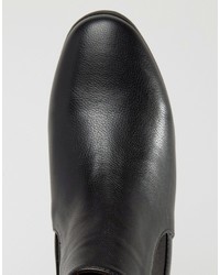 schwarze Chelsea Boots von London Rebel