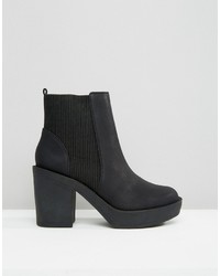 schwarze Chelsea Boots von Asos