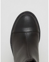 schwarze Chelsea Boots von London Rebel