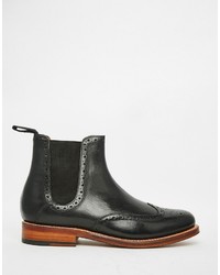 schwarze Chelsea Boots von Grenson