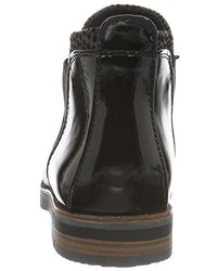 schwarze Chelsea Boots von Marco Tozzi