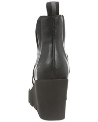 schwarze Chelsea Boots von Marco Tozzi