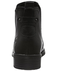 schwarze Chelsea Boots von Marco Tozzi