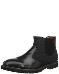 schwarze Chelsea Boots von Peter Werth Shoes