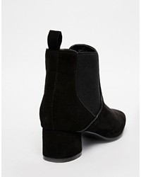 schwarze Chelsea Boots von Asos