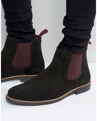 schwarze Chelsea Boots von Red Tape