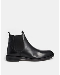 schwarze Chelsea Boots von Selected