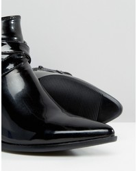 schwarze Chelsea Boots von Glamorous