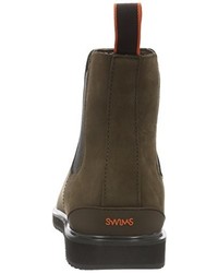 schwarze Chelsea Boots von Swims