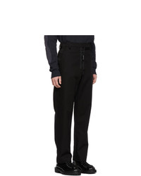 schwarze Chinohose von Moncler Genius