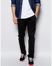 schwarze Chinohose von Asos