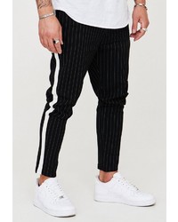 schwarze Chinohose von behype