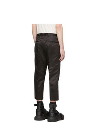 schwarze Chinohose von Rick Owens