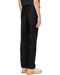 schwarze Chinohose von GR10K