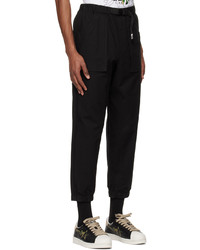 schwarze Chinohose von BAPE