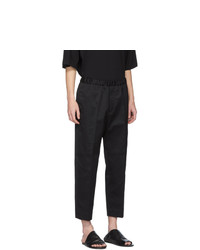 schwarze Chinohose von Jil Sander